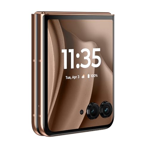 Motorola Moto Razr+ 2025, 256GB + 12GB RAM, Pantone Mocha Mousse - Unlocked Refurbished - Excellent - image 9