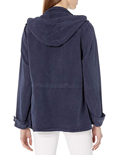 Angie Women's Navy Vintage Wash Jacket2