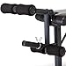 Marcy Competitor Adjustable Olympic Weight Bench with Leg Developer for Weight Lifting and Strength Training CB-729, Black