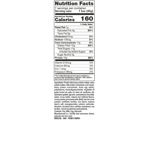Protifit Low Calorie Snack Bar For Healthy Diets thumb #1