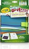 Crayola Paquete de viaje lavable de borrado en seco, 7 años