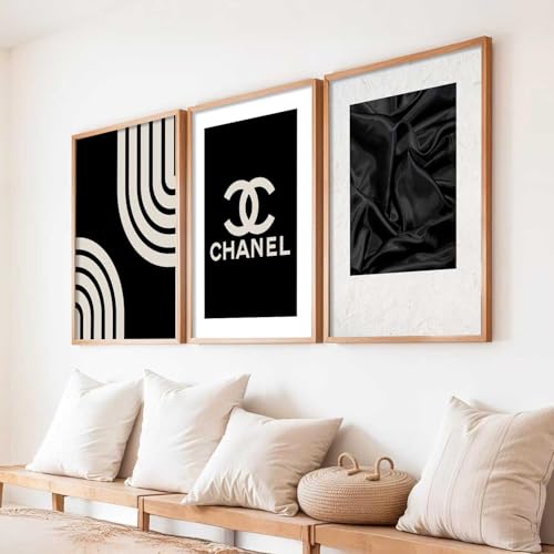 Image of HOTHOUSE Decorative Boho Wall Art Home Decor Painting poster With Frame For Living Room Hotel Wall Decor Digital Reprint Set of 3 (19X25 inch)