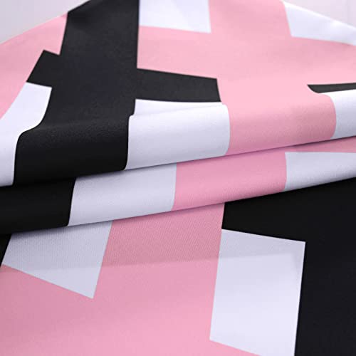 Set Of 9 Decorative Throw Pillow Covers 18X18 Two Side Print Geometric Boho Couch Pillows Case For Living Room Bed Car (Pink) #TOP5