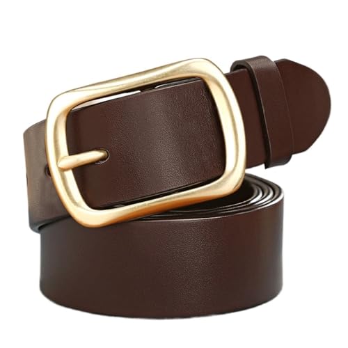 Men's Leather Belt With Needle Buckle Genuine Leather Belt Versatile Belt