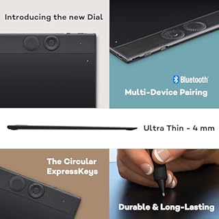 Wacom Intuos Pro Large-tavoletta grafica-è una tablet con penna Wacom Pro Pen 3, pensata per professionisti di montaggio video, modellazione 3D e animazione, offrendo precisione e massimo controllo