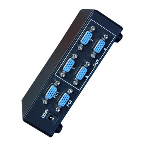 Switch VGA distribution jeux vidéo 1920x1440 pour gaming multi-écran