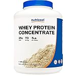 Nutricost Whey Protein Concentrate (Unflavored) 5LBS