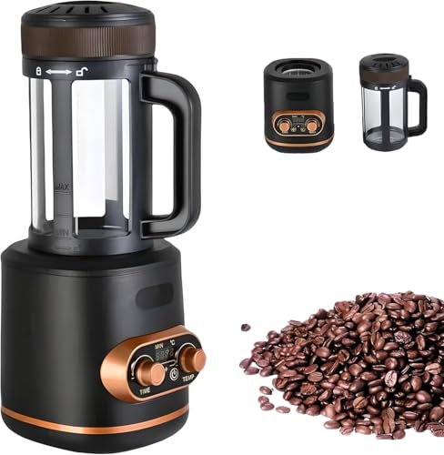 Babbo d'oro del caffè Elettrico, con Regolazione della Temperatura (0-240 ℃) e Timer, Macchina per arrosto di caffè Automatico per caffè 300g Massimo di capacità, per Il Negozio di ristorant