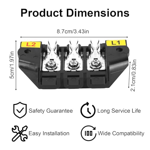 Bloque de terminales de secadora DC96-01188A compatible con repuesto AP4207835 3