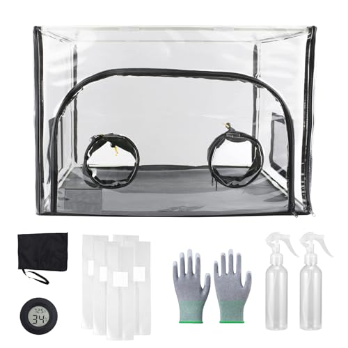 ACover Large Still Air Box Mushroom, Mushroom Grow Bag...