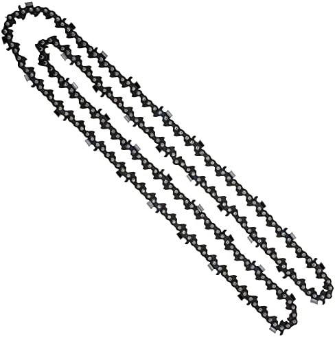 8TEN Full Chisel Skip Tooth Chainsaw Chain 36 Inch .063 3/8 114DL For MS 290 360 440 (3 Pack) - 1