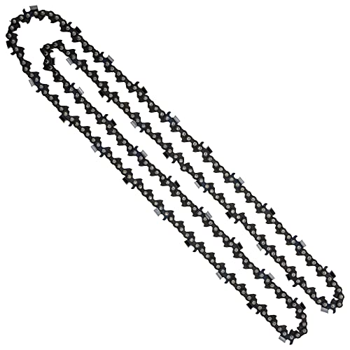 8TEN Full Chisel Skip Tooth Chainsaw Chain 36 Inch .063 3/8 114DL For MS 290 360 440 (3 Pack)