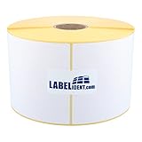 BPA-freie Thermodirektetiketten in 102 x 152 mm für den Versand mit gängigen Versanddienstleistern wie DHL, UPS, DPD