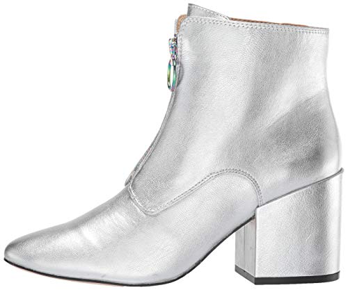 Katy Perry Women's The Justine Ankle Boot, Silver, 5.5 M Medium Us #TOP7