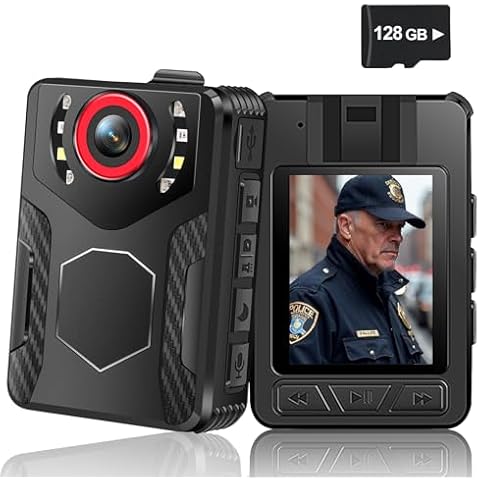 Delarbeaden 1080P Body Camera Cover
