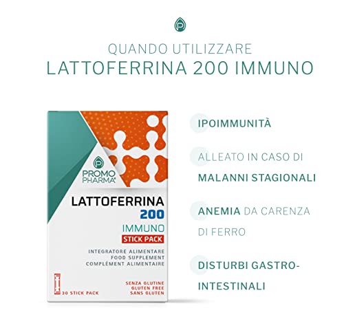 PromoPharma Lattoferrina 200 Immuno