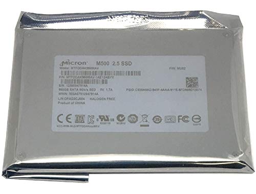 Micron M500 960Gb 2.5-Inch Sata Iii Mlc (6.0Gb/S) Internal Solid State Drive (Ssd) (Mtfddak960Mav) - 5 Years Warranty #TOP1
