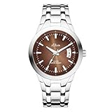  s.Oliver Herren-Armbanduhr (Silber-Braun)