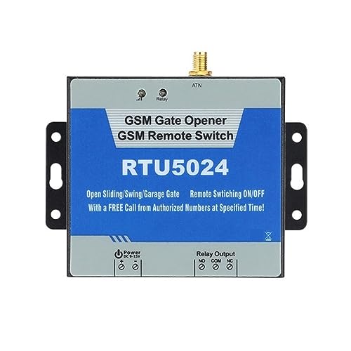 CFWWSAQ Motore Cancello Scorrevole di Controllo Remoto Accesso All'apriporta Tramite Telefono Chiama I Sistemi di Allarme for La Casa Sicurezza for L'apriporta Automatico