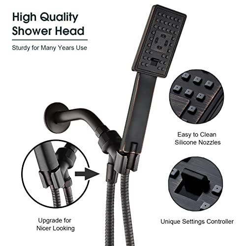 Regadera de Mano BRIGHT SHOWERS con Brazo Extensor 10" miniatura 2