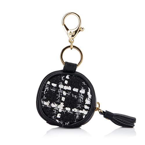 Image of Itzy Ritzy Pacifier Holder Case with Clip - Pacifier Case Includes Clasp to Easily Attach to a Diaper Bag or Purse, Measures 2.5 inch in Diameter and Holds 2 Pacifiers (Kelly)
