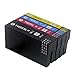 Price comparison product image AQree 4 pack Ink Cartridges Compatible with Pro WF-7310DTW WF-7830 WF-7835 WF-7840 Printer