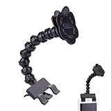 SquEqu Pet Selfie Stick Phone Clips with Double Head Clamps Dog Treats Holder Dog Selfie Portrait Tool for Cat Photo Dog Training Smartphone Tablet Camera Pet Photography Capture Your Pet's Attention