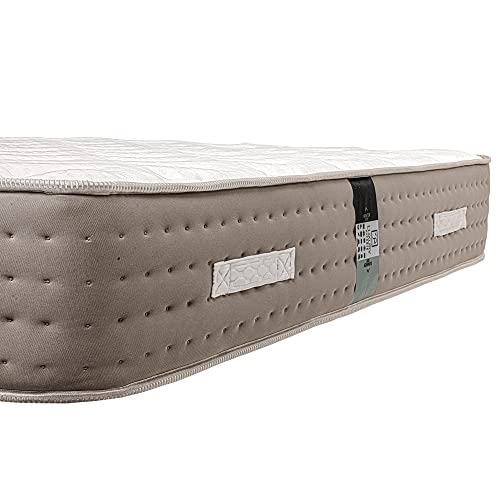 Matelas Visco Latex 140x190 26cm Oeko-Tex Luxury Literie
