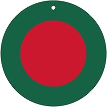 Flag of Bangladesh Car Air Freshener - 4pc Scented Diffuser Set, Long-Lasting Fragrance for Car, Home & Closet