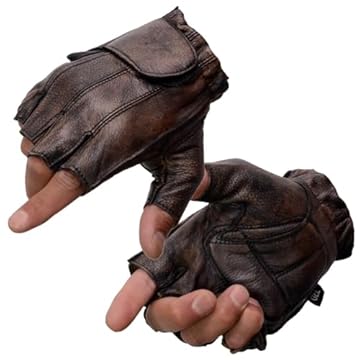 half finger motorcycle gloves