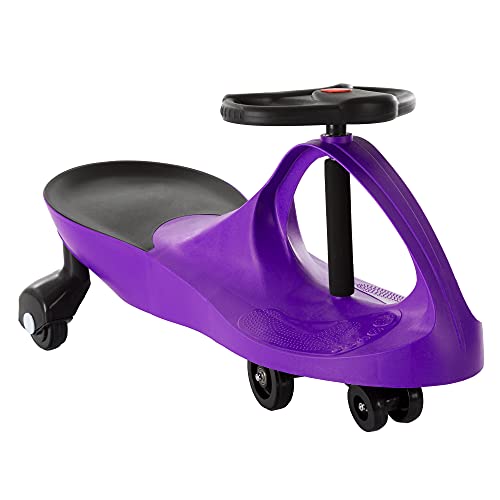 Wiggle Car - Ride on Toy for Ages 3 and Up - Toddler Ride on Toys with no Batteries, Gears or Pedals Just Twist, Wiggle, and Go by Lil’ Rider (Purple) by Lil' Rider - Used condition - US$34.62