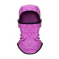 POXIMI Toddler Ski Balaclava Kids Boys Face Cover Winter Warm Hats Girls Snow Neck Gaiter Baby Windproof Neck Warmer Snowboarding (CA/US, Age, 2 Years, 8 Years, A-Rose)