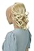 PRTTYSHOP Hair Piece Pony Tail Extension Draw String Voluminous Curly Heat-Resisting 14" blonde mix # 27T613 PH208