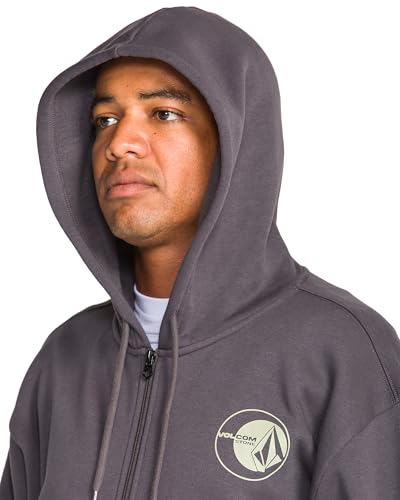 Image of Volcom Men's Roundabout Zip Hoodie Fleece Sweatshirt