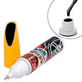 Posibilidad de aplicar la pintura con un pincel fino en un dévissant la tapa o punta de bolígrafo en déclipsant el capuchón según la superficie a editar.