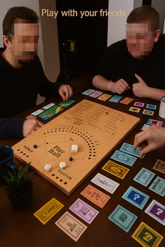 Juego de Mesa de Béisbol con Dados y Canicas - Juegos de Mesa para Noches Familiares miniatura 3