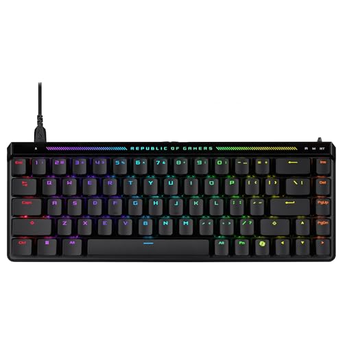 ASUS ROG Falchion Ace HFX 65% Analog Gaming Keyboard, ROG HFX Mag...
