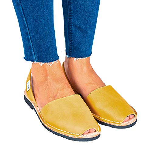 Image of Norkinas Women's Flat, Handmade, Eco-Friendly Avarcas