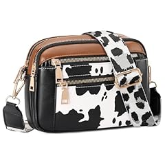 9928- Cow Print Black