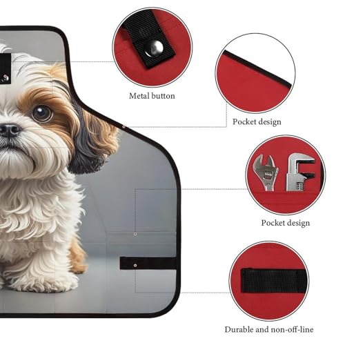 Delantal Shih Tzu para hombres y mujeres ajustable miniatura 3