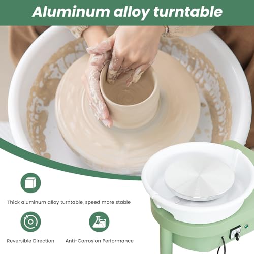 Machine à tirer la poterie compacte lavable pour éviter les éclaboussures - 4