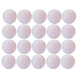 GERILEO Lote de 10/20/30 Bolas de futbolín de Madera de Haya 33mm - Remplazo, Recambio, balones, Pelota (10 Bolas)