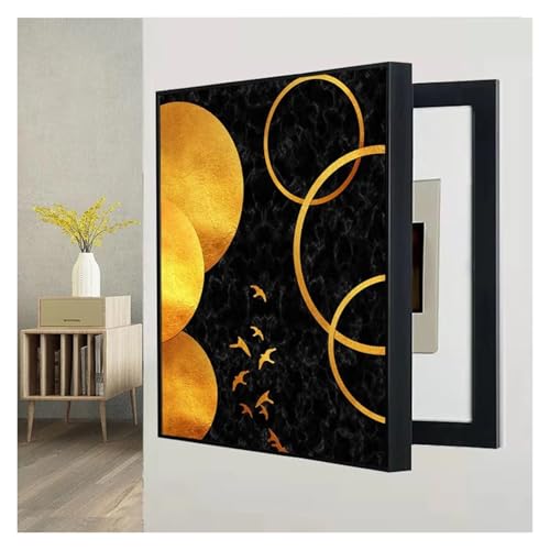 Boîte électrique décorative avec cadre amovible artistique et chic