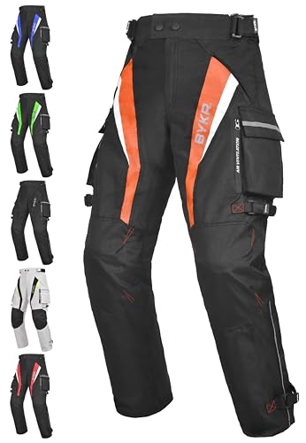 BYKR Motorcycle Pants for Men & Women Armored...
