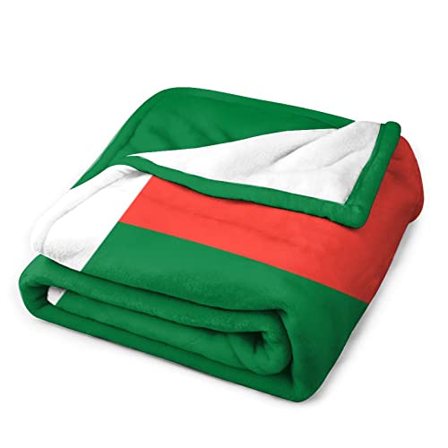 Couverture Madagascar grand format plaid doux et chaud pour canapé