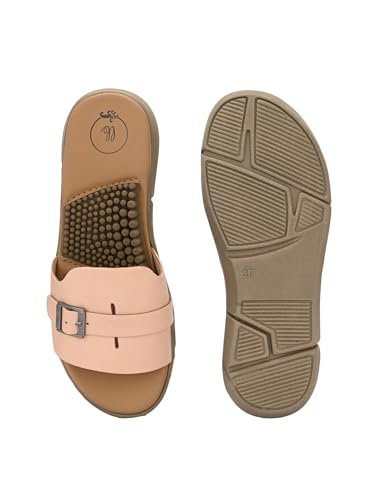 Image of egoss Lady Boss X Premium Genuine Leather Platform Sandals For Women-LCM-354