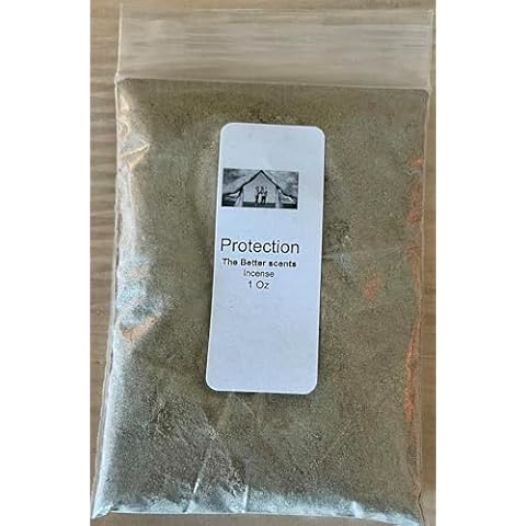 The Better Scents Incense for Protection of Your Home or Work Space- Includes 1 oz of Powder Resin Incense Cover