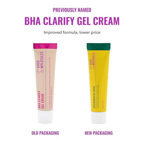 Good Molecules Yuzu Blemish Gel Cream - Lightweight Gel Moisturizer with Salicylic Acid, BHA and Natural Extracts to Target Acne, Even Skin Tone, and Texture - Skin Care for Face - Thumbnail 6