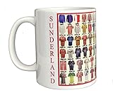 Sunderland Mug Sunderland Shirt History Mug Ceramic Mug Football Mug Shirts Through The Ages