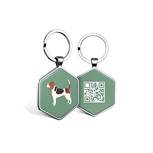 Kekid Dog Tags Personalized For Pets Custom Dog Tags Dog Name Tag Qr Code Pet Tags Engraved Pet Id Tags Personalized Anti-Lost Pet Page Modifiable Exclusive | Specially For Beagle #TOP7